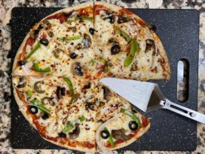 pizza creme fraiche